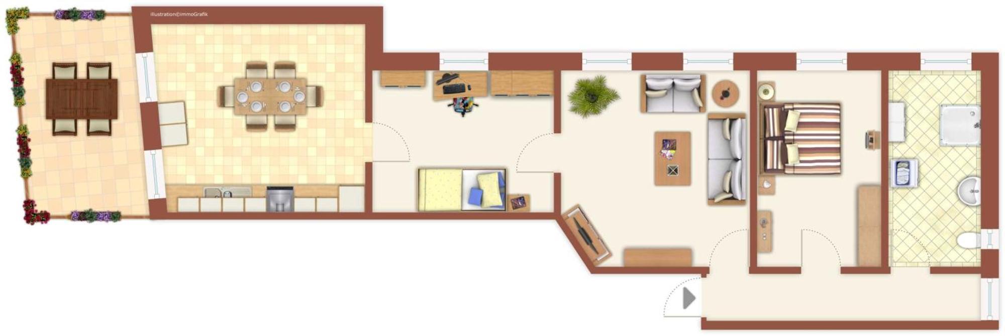 Seerose Apartment *